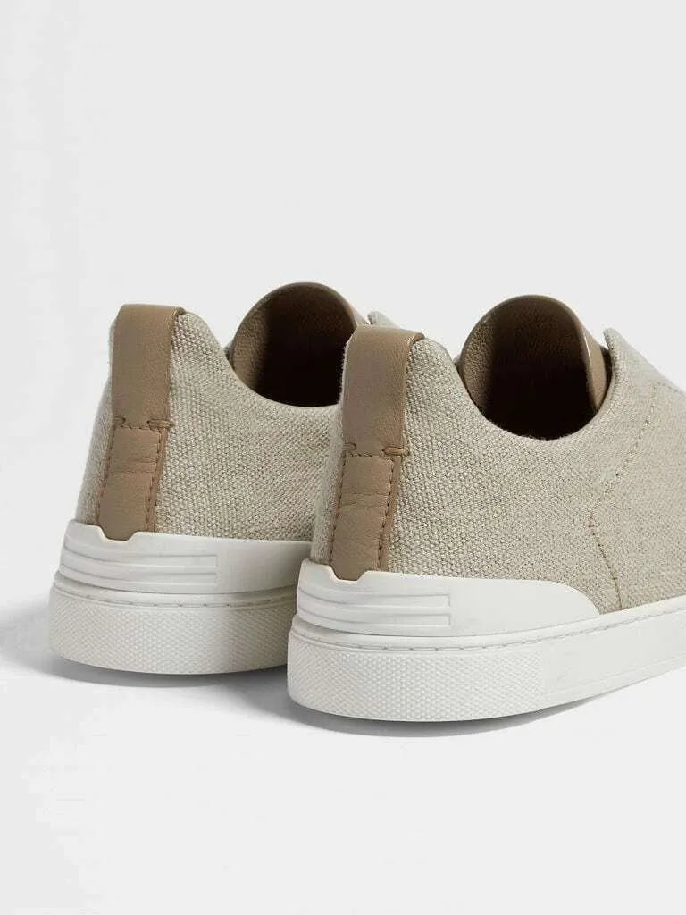 Triple Stitch Lona Zapatillas – Arena