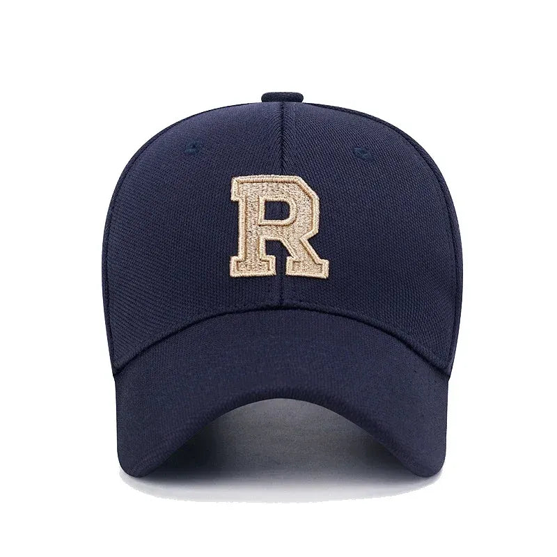 Gorra R Bordada Clásica - Azul Marino
