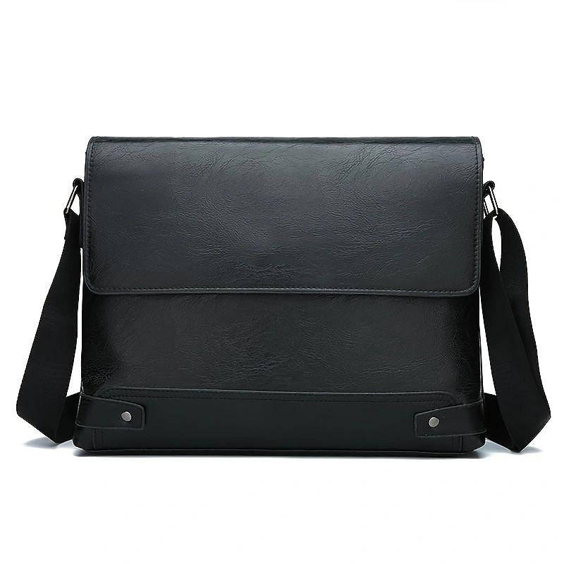 Bolsa de Cuero Sintético - Marrón Oscuro