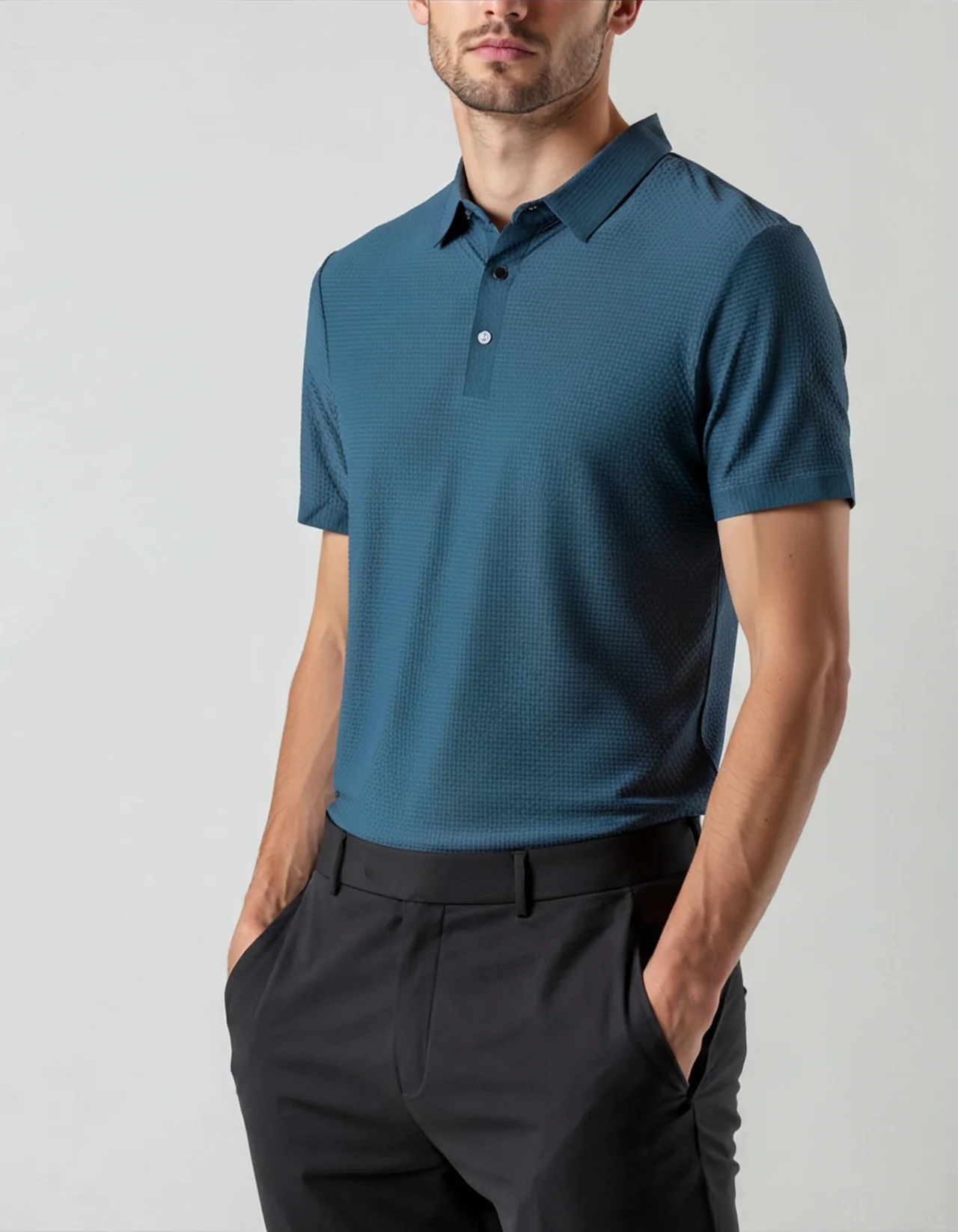 Polo AeroMesh - Azul marino