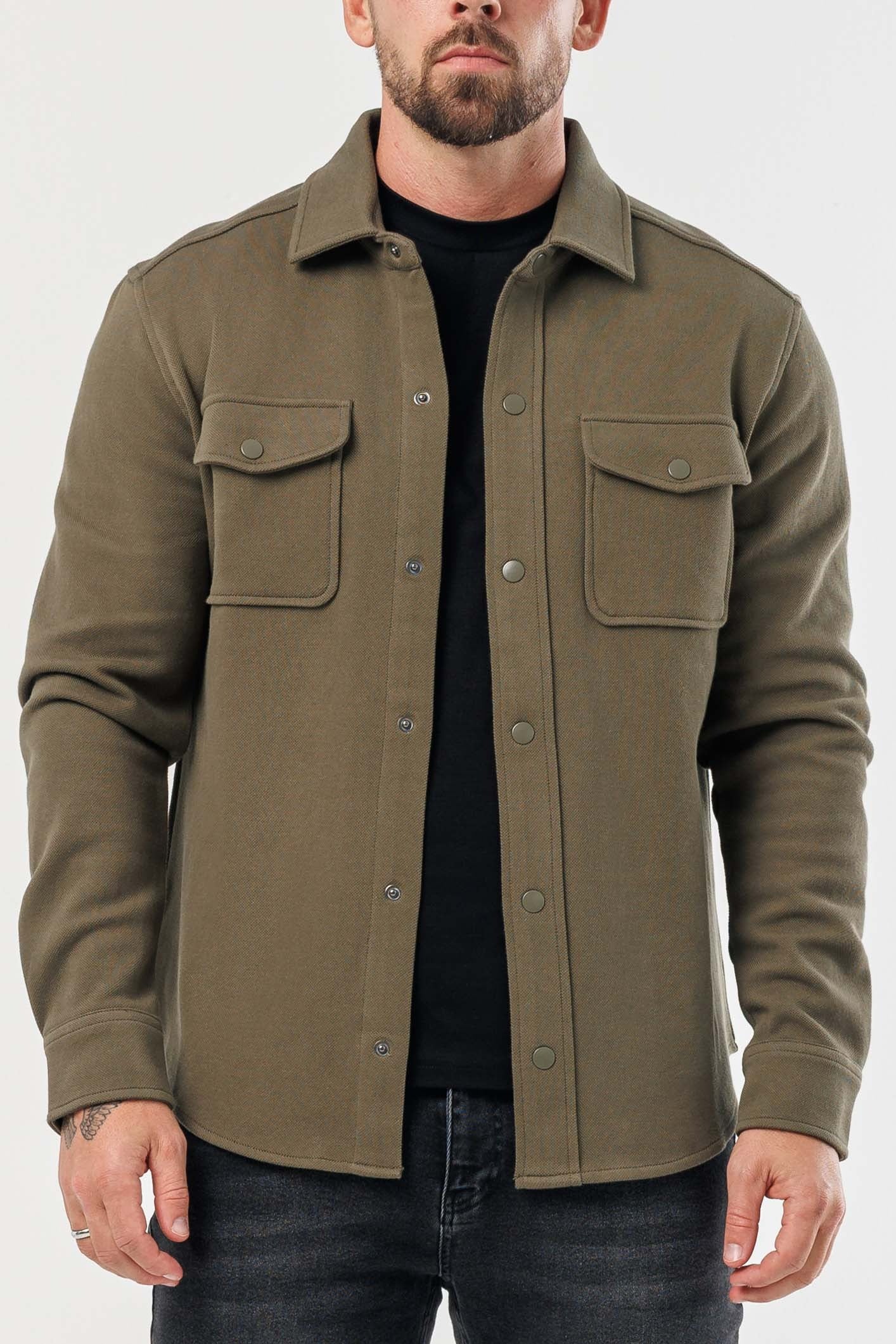Chamarra Classic Cotton Signature - Caqui