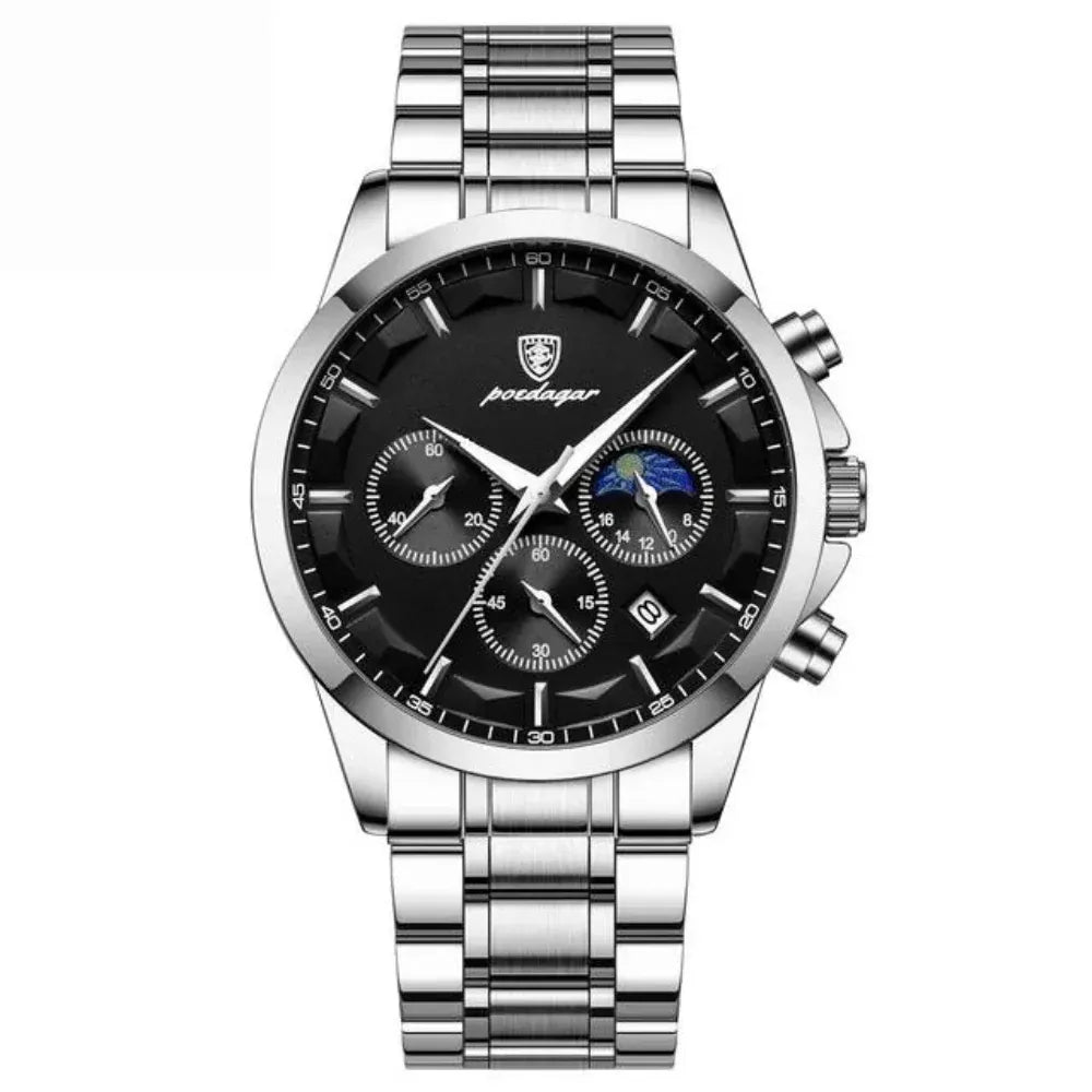 Reloj Clásico Chrono Steel