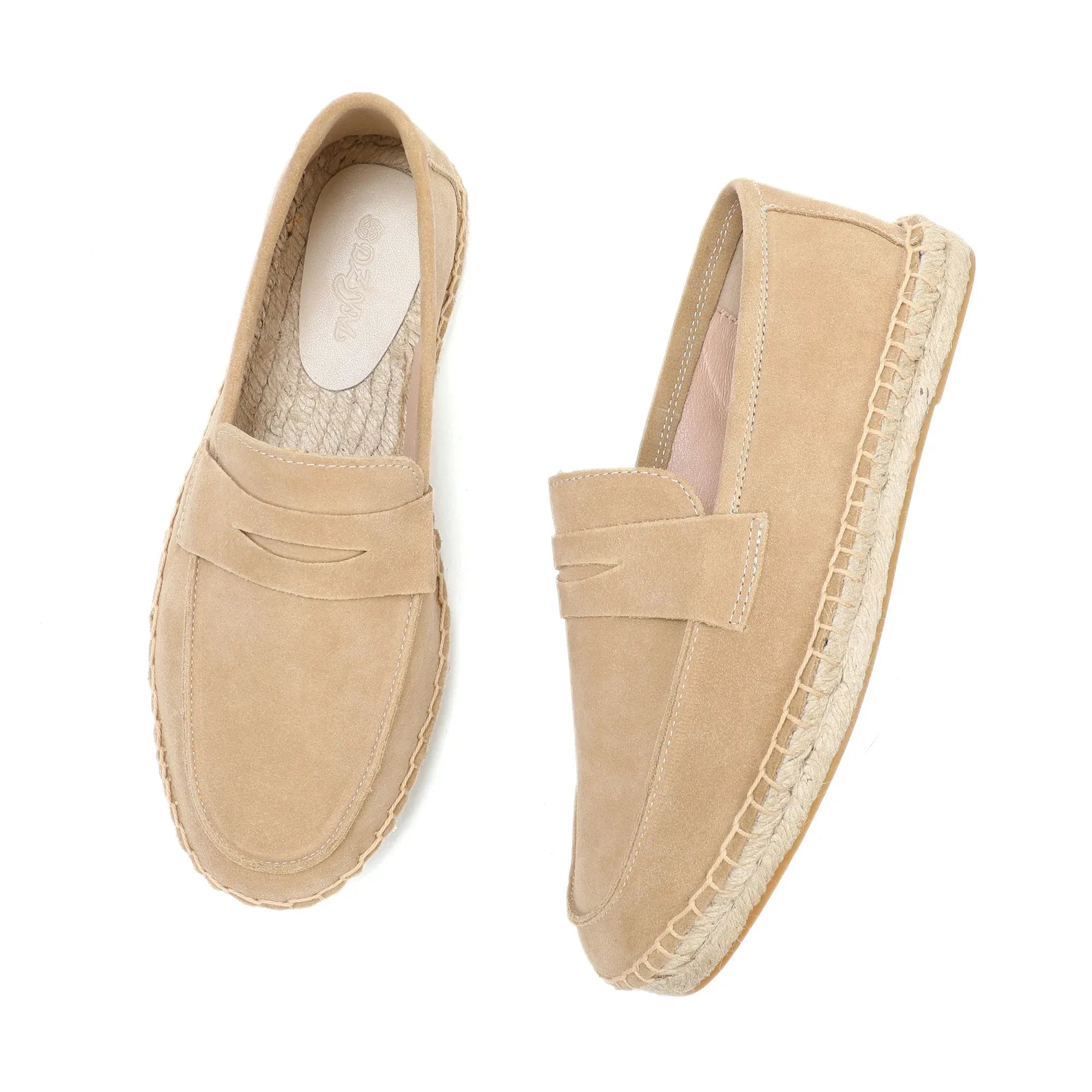 Mocasín Confort en Camurça - Beige