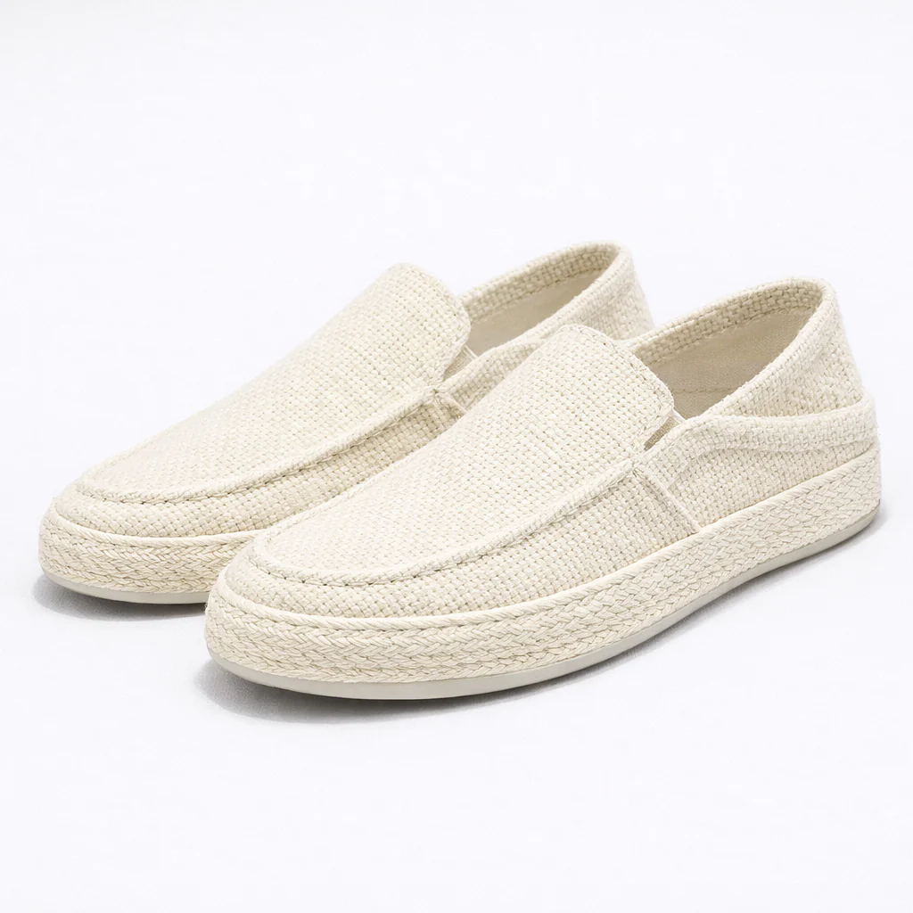 Mocasín Confort Texturizado - Beige