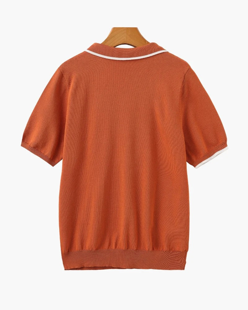 Polo de Punto Riviera – Naranja