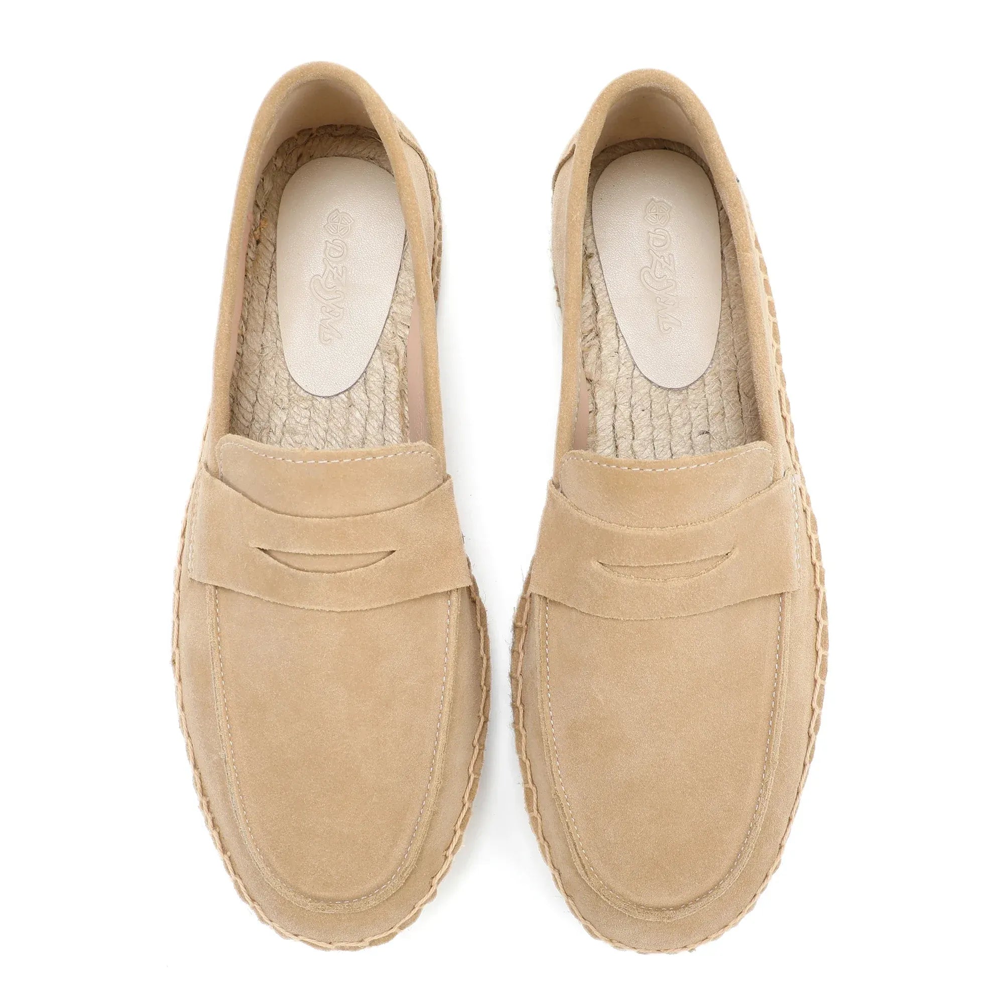 Mocasín Confort en Camurça - Beige