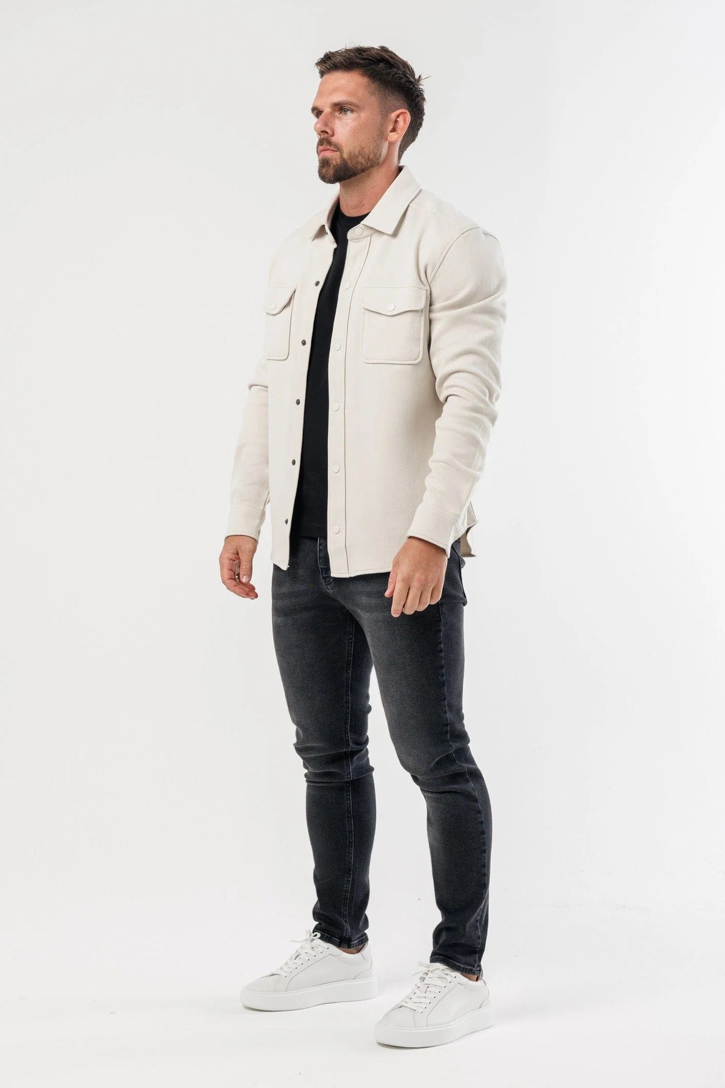 Chamarra Classic Cotton Signature - Piedra