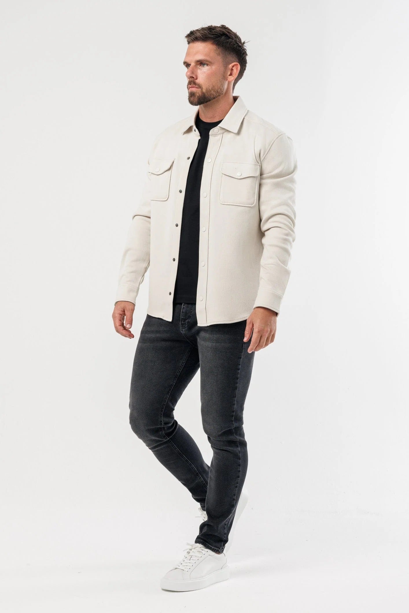 Chamarra Classic Cotton Signature - Piedra