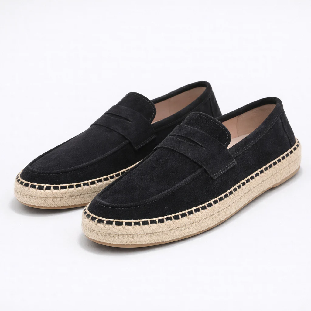 Mocasín Confort en Camurça - Beige