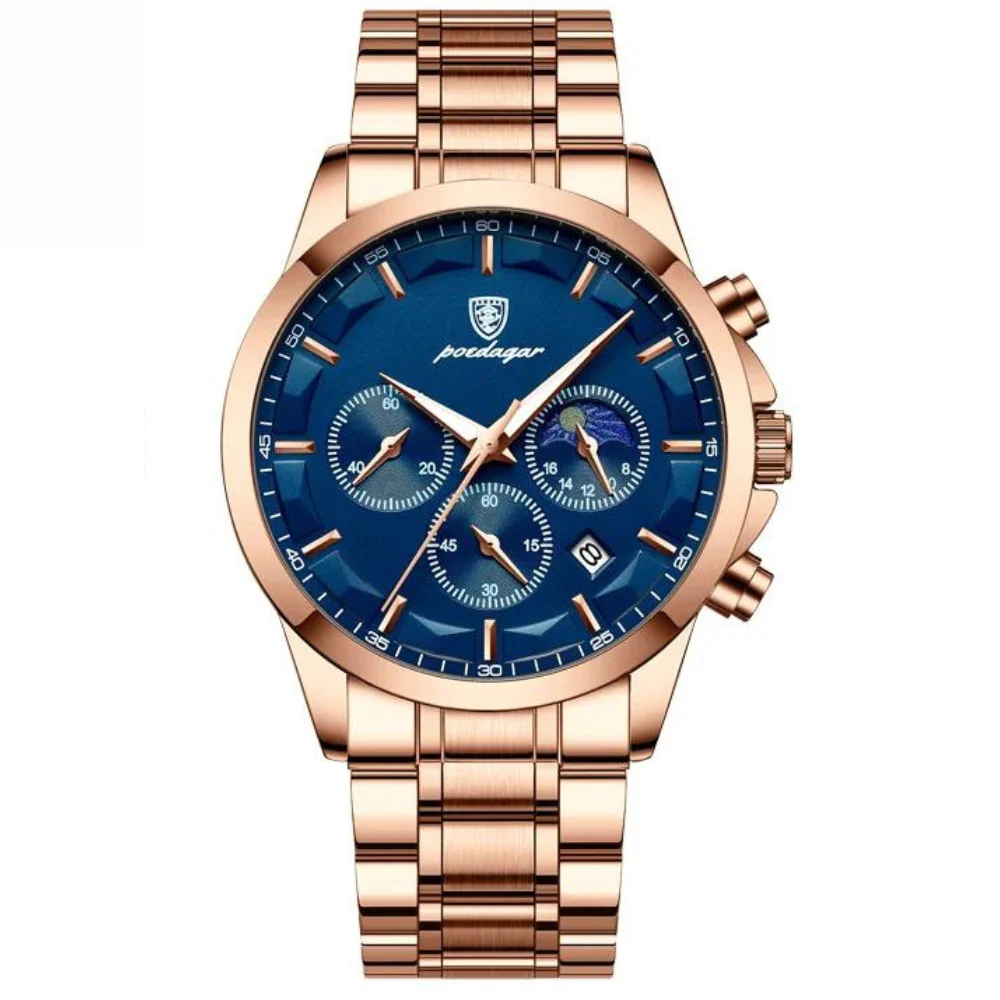 Reloj Clásico Chrono Steel