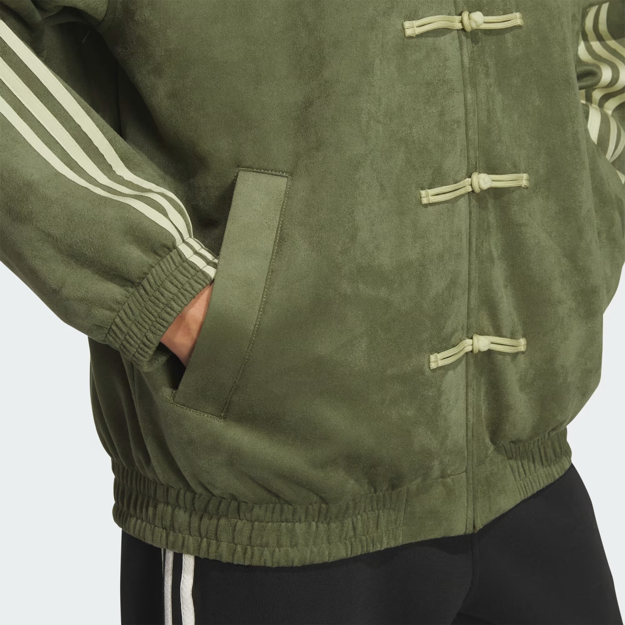 Chamarra Año Nuevo Chino - Verde Olivo