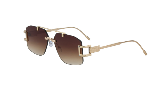 Gafas de Sol Polygon Vintage - Azul Degradado