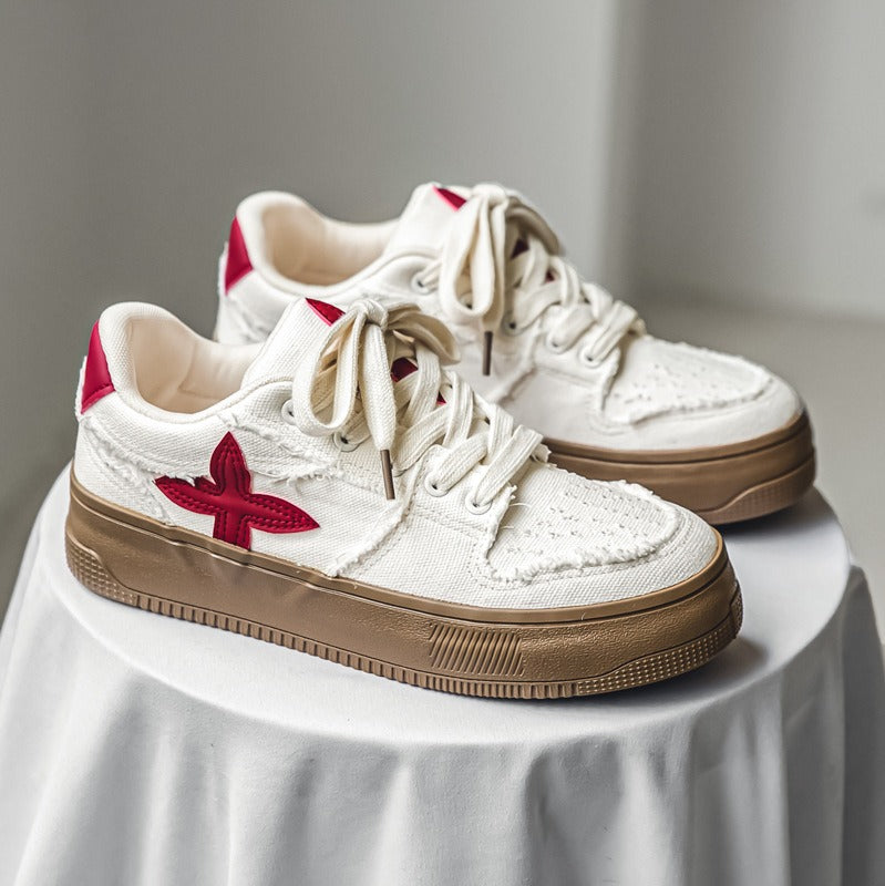 Tenis Denim Distressed Street - Azul