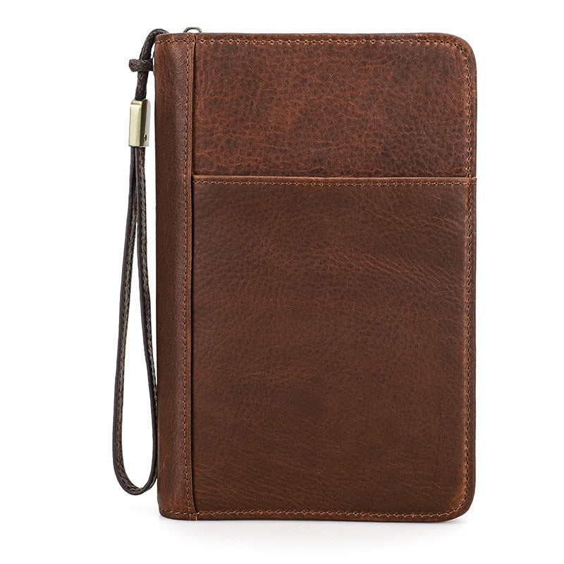 Estuche Organizador de Cuero para Puros y Accesorios de Viaje