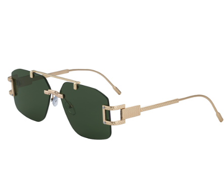 Gafas de Sol Polygon Vintage - Dorado Degradado