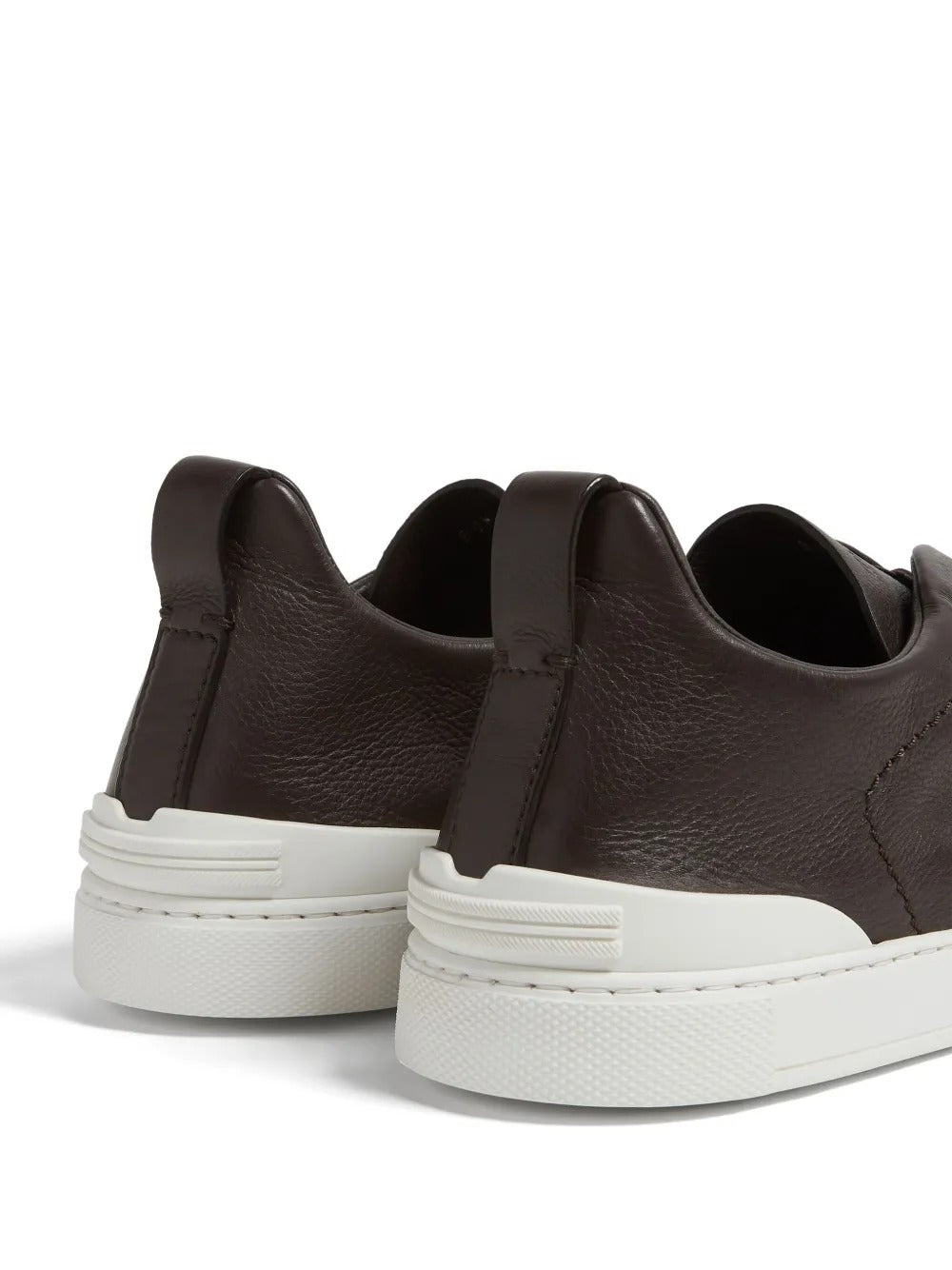 Triple Stitch Zapatillas Marrón oscuro