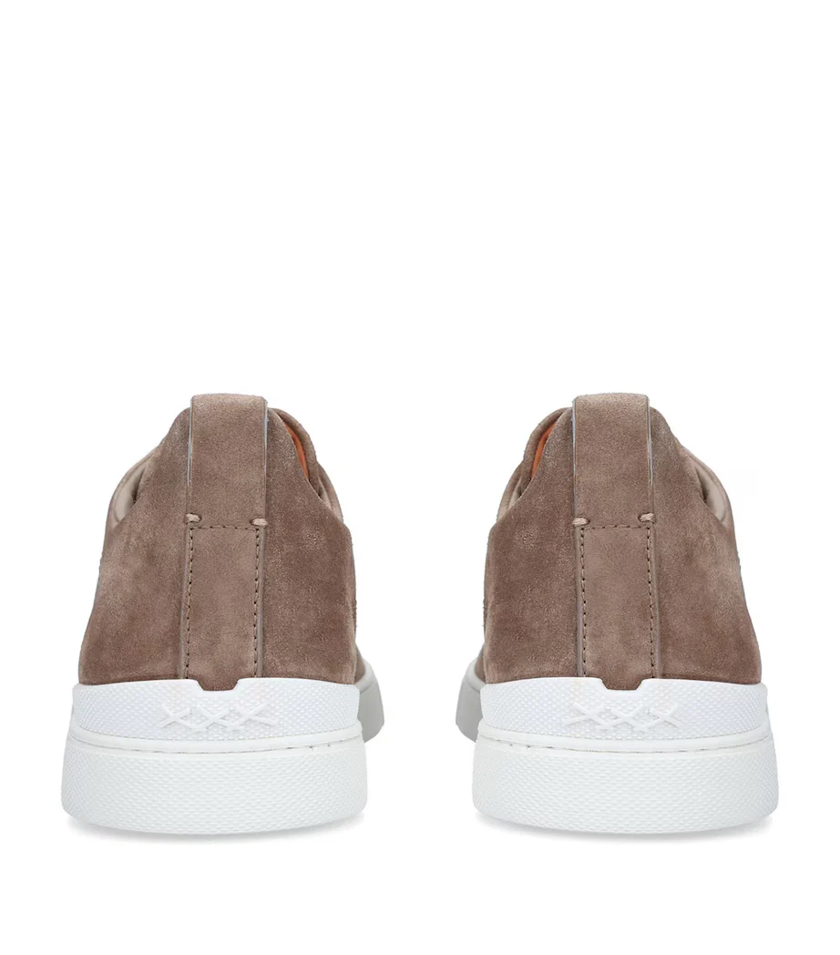Triple Stitch Gamuza Zapatillas
