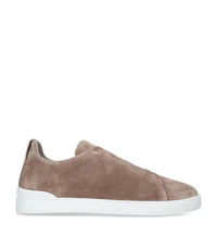 Triple Stitch Gamuza Zapatillas