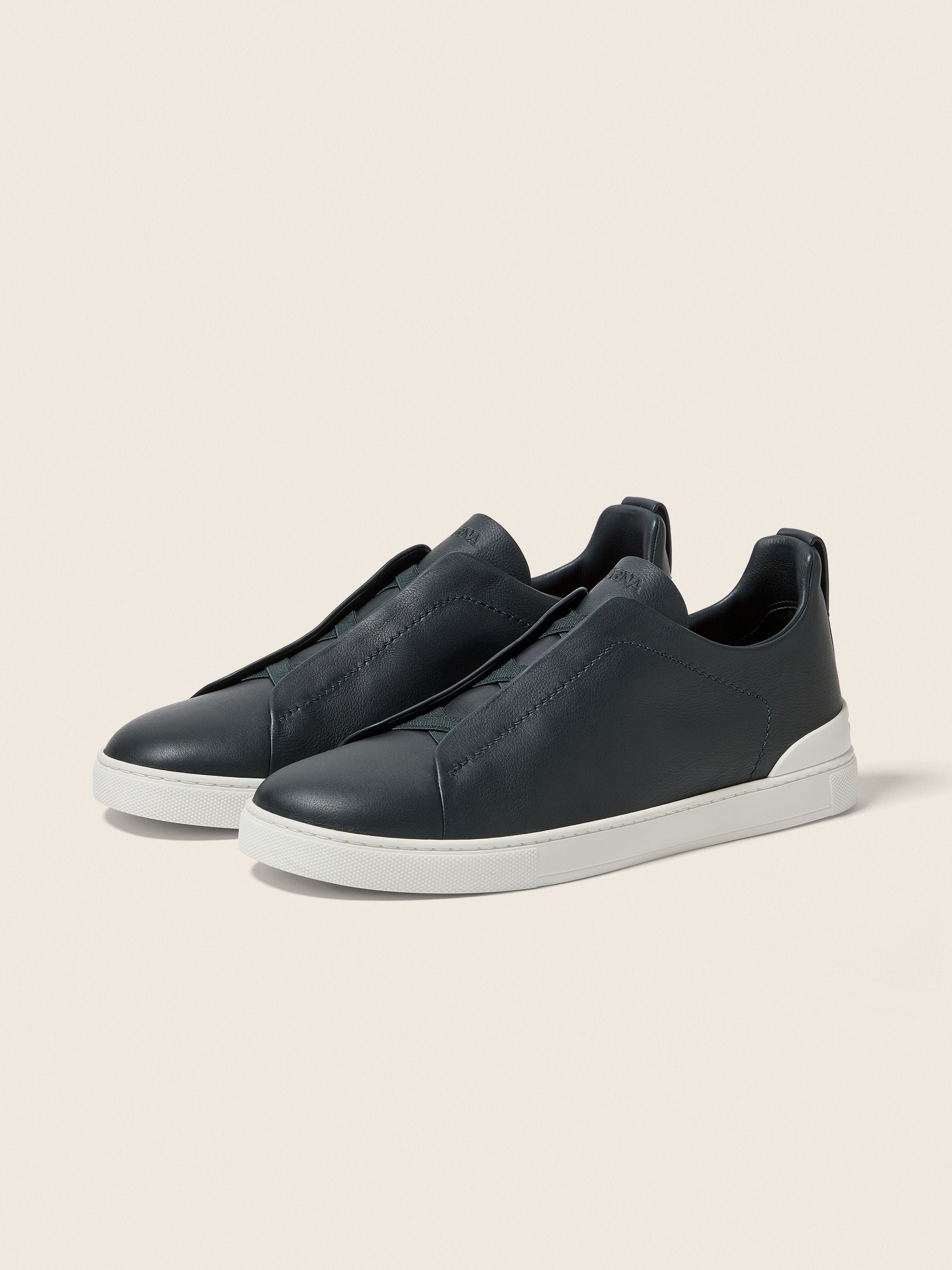 Triple Stitch SECONDSKIN Slip-On Zapatilla - Dark verde