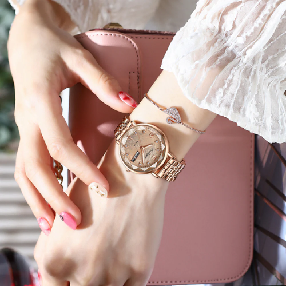 Reloj Luxe Aurora Rose