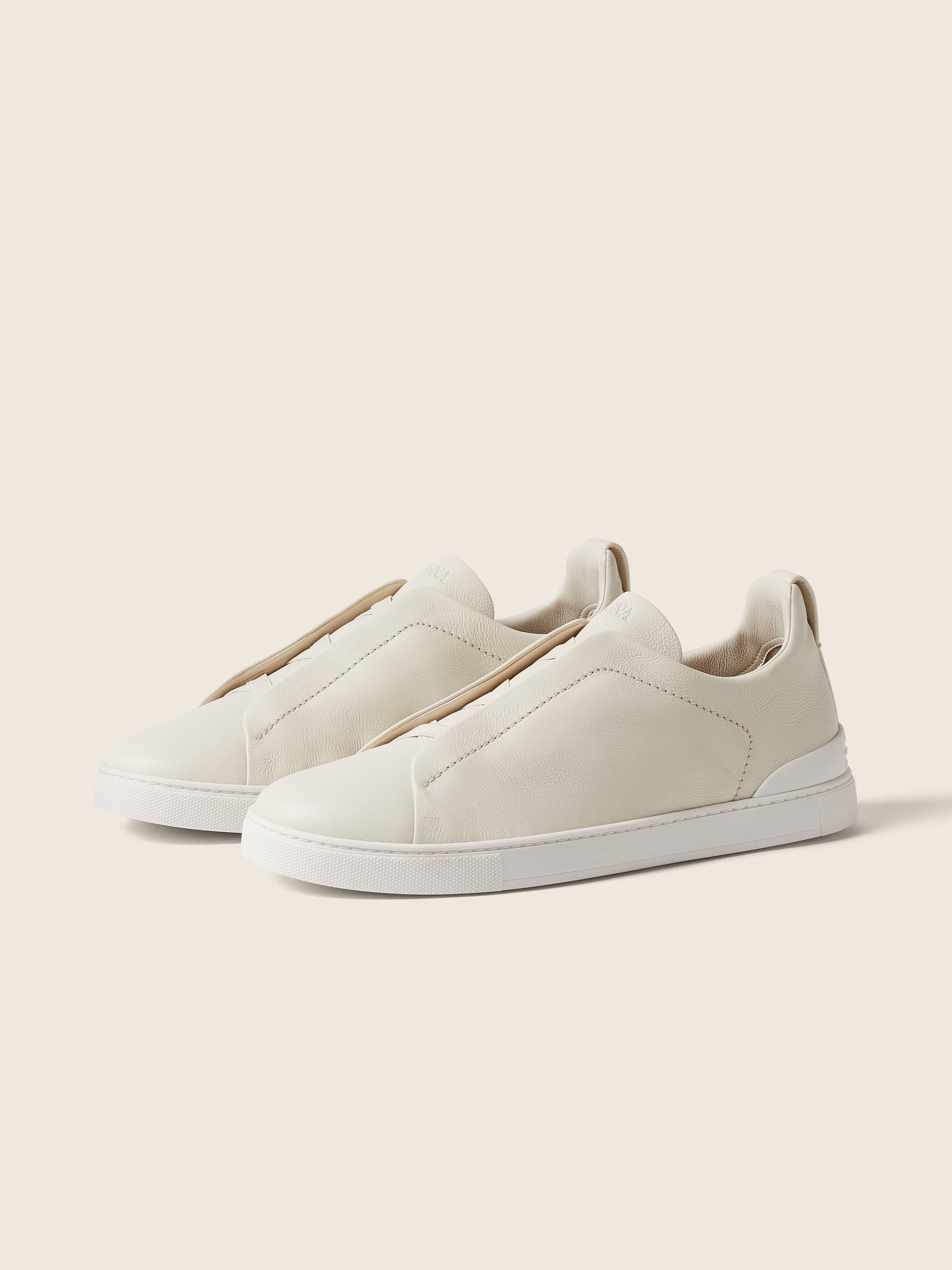 Triple Stitch SECONDSKIN Slip-On Zapatilla - Blanco
