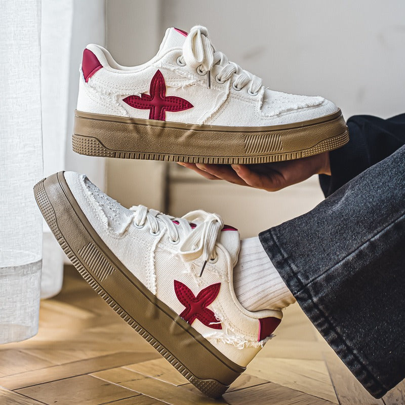 Tenis Denim Distressed Street - Azul