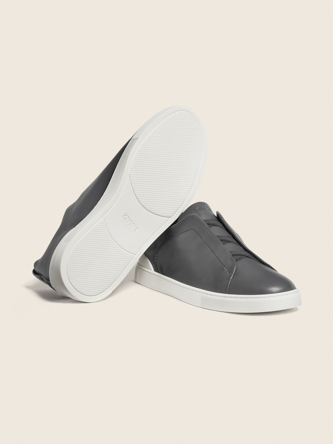 Triple Stitch SECONDSKIN Slip-On Zapatilla - Dark gris