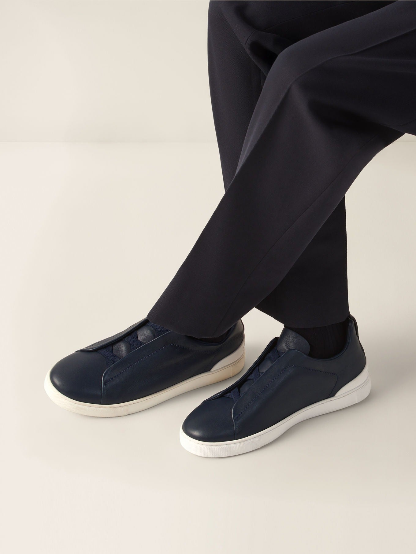 Triple Stitch SECONDSKIN Slip-On Zapatilla - Azul