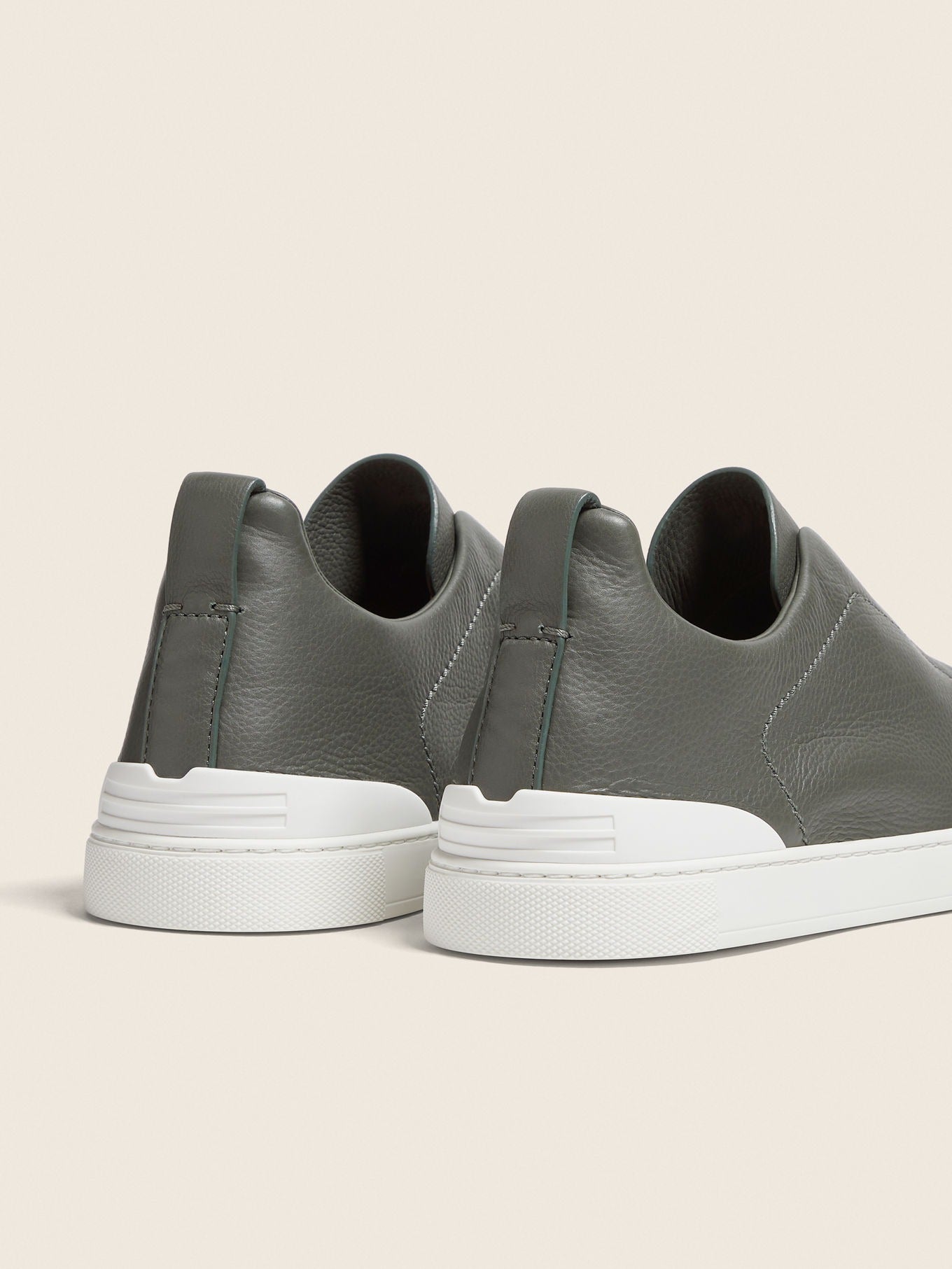 Triple Stitch SECONDSKIN Slip-On Zapatilla - Verde oliva