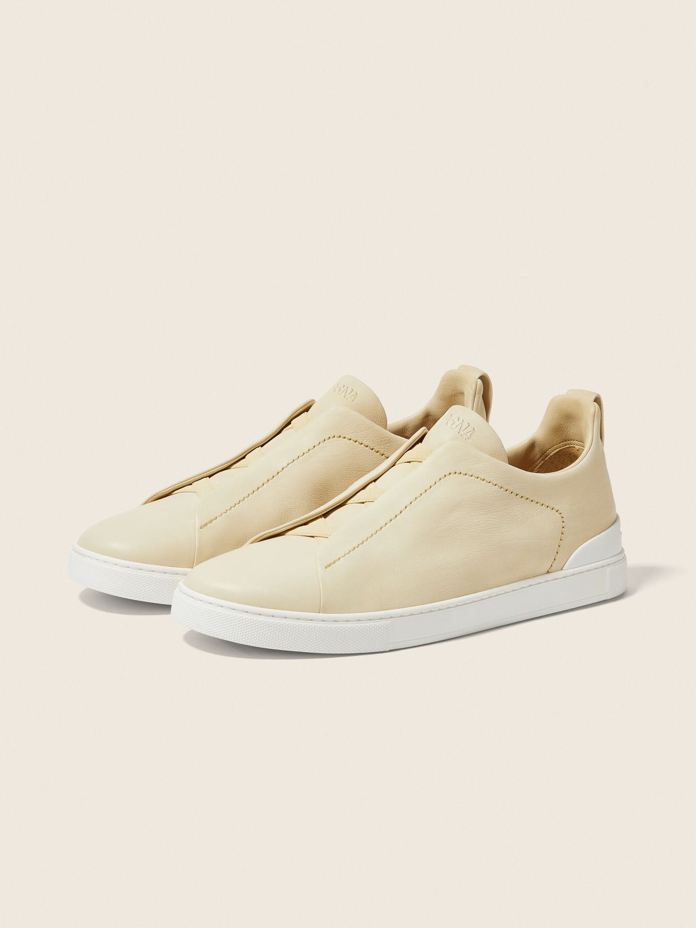 Triple Stitch SECONDSKIN Slip-On Zapatilla - Amarillo pastel