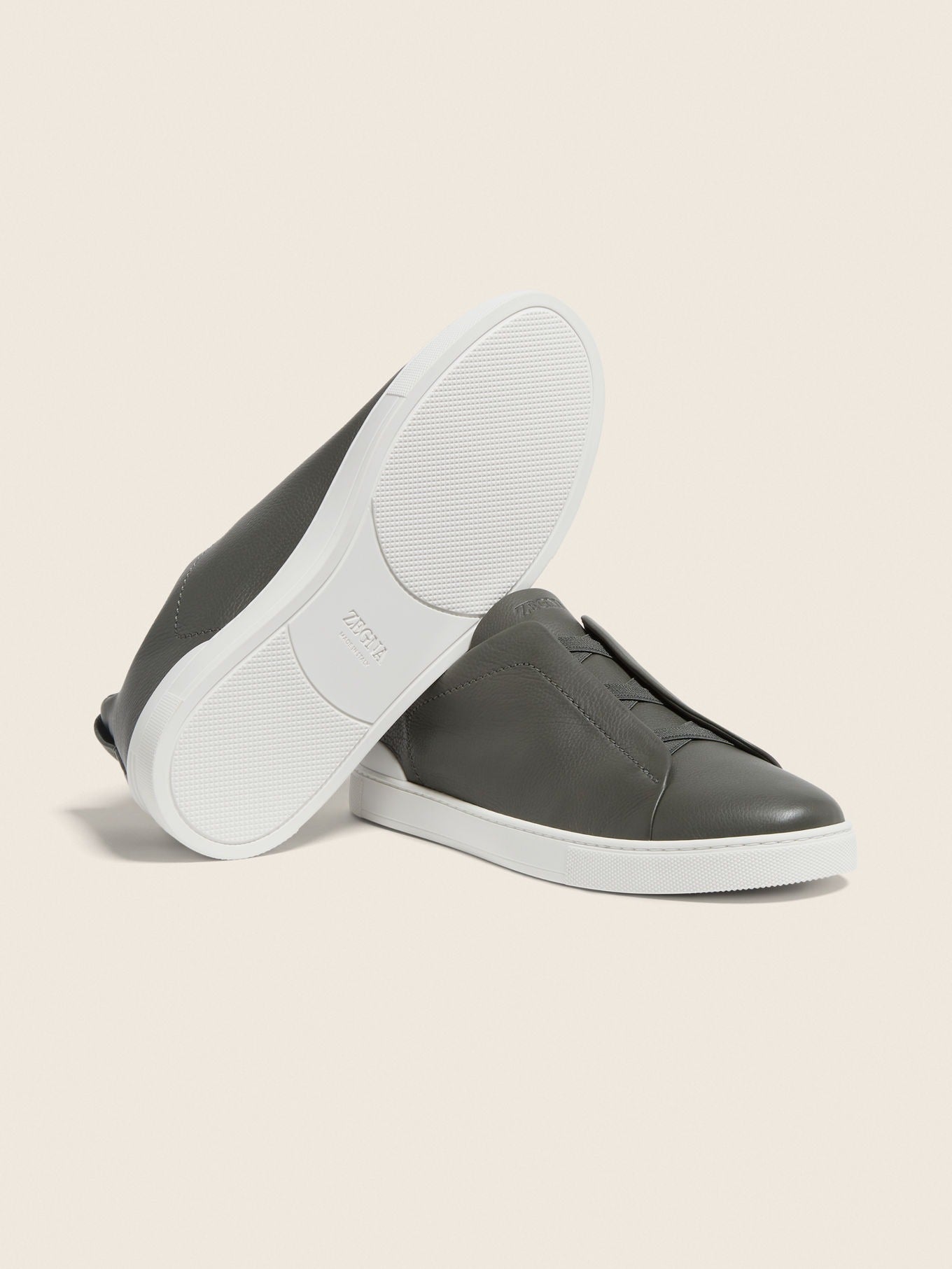 Triple Stitch SECONDSKIN Slip-On Zapatilla - Verde oliva