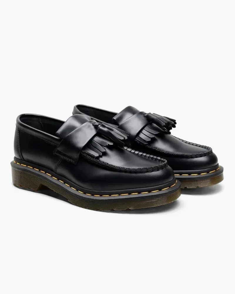 Classic Cuero Loafers - Negro