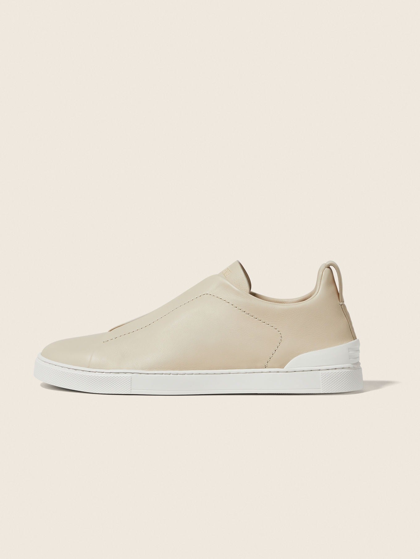 Triple Stitch SECONDSKIN Slip-On Zapatilla - Beige claro
