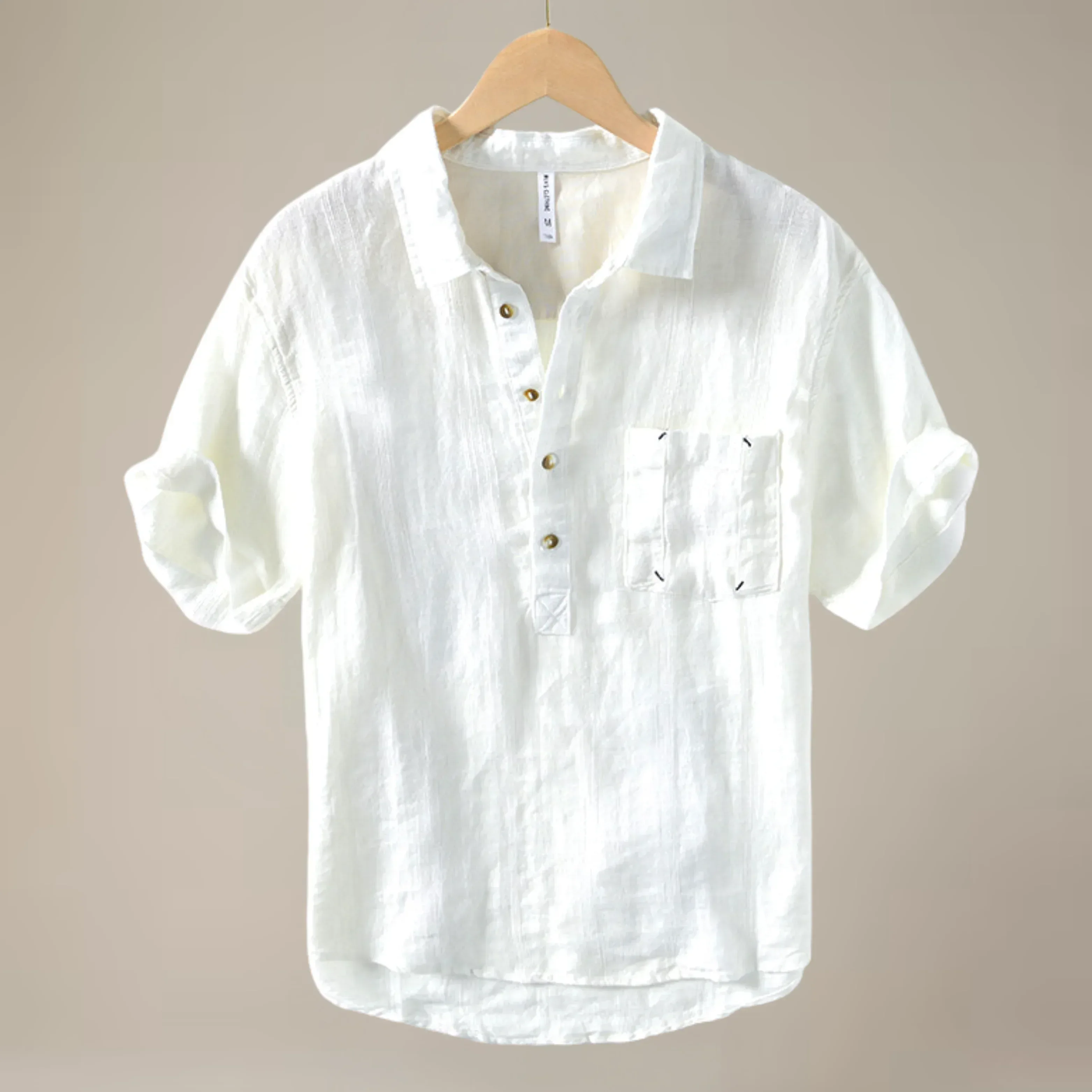 Camisa Vertical Essence - Marrón