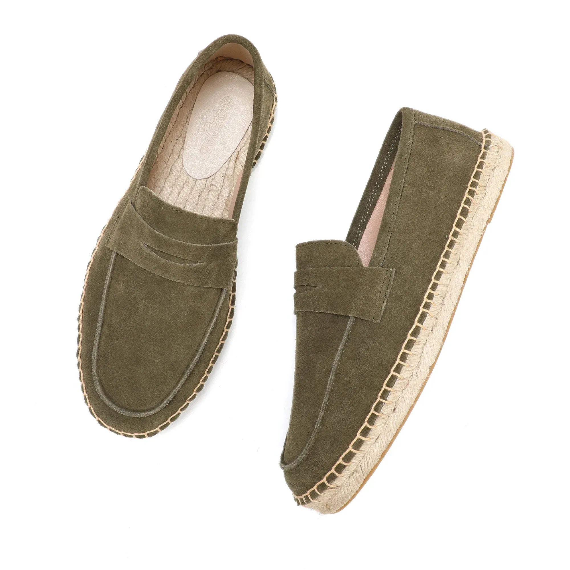 Mocasín Confort en Camurça - Beige