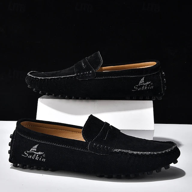 Mocasín Retro Comfort Drive - Negro