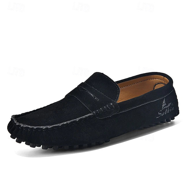 Mocasín Retro Comfort Drive - Negro