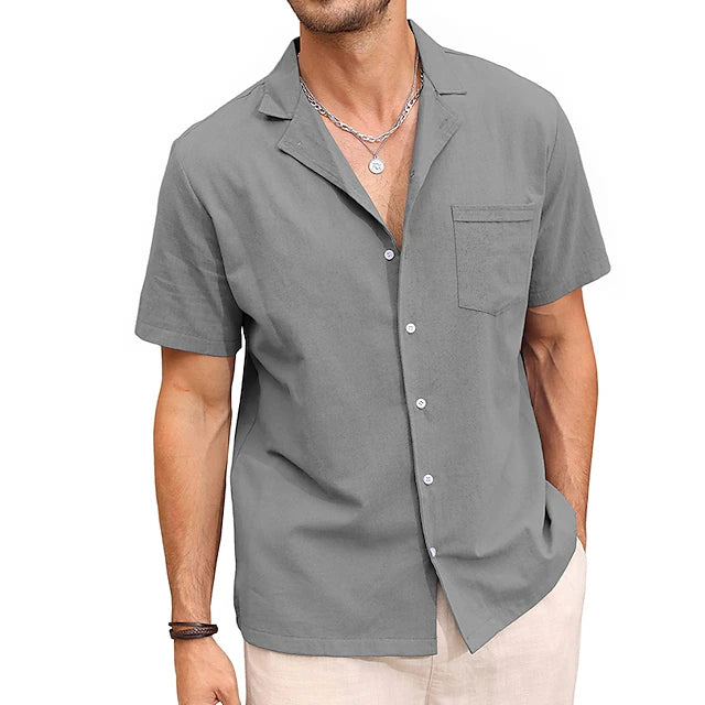 Camisa Brisa de Lino - Blanco
