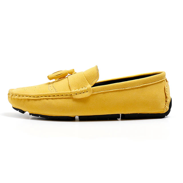 Mocasín Tassel Verona Drive - Amarillo