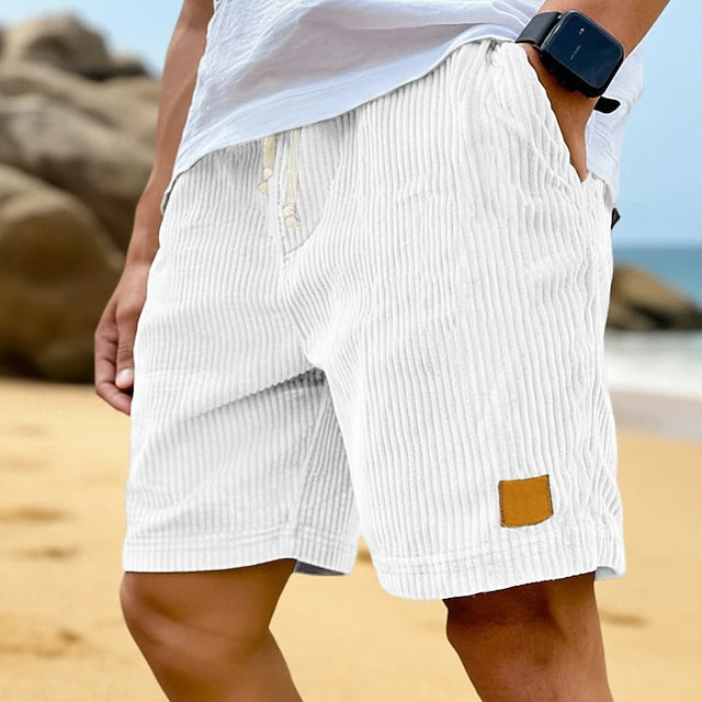 Short de Pana Summer Coast - Blanco