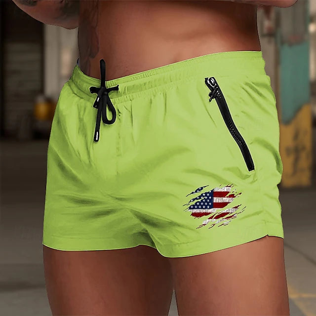 Short Swim Zip Core - Verde Claro