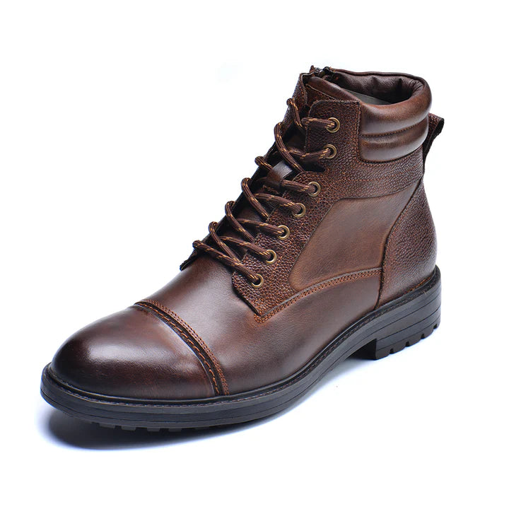 Botas Piel Iron Guard - Negro