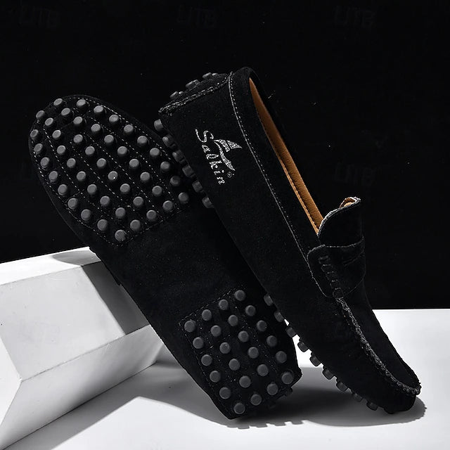 Mocasín Retro Comfort Drive - Negro