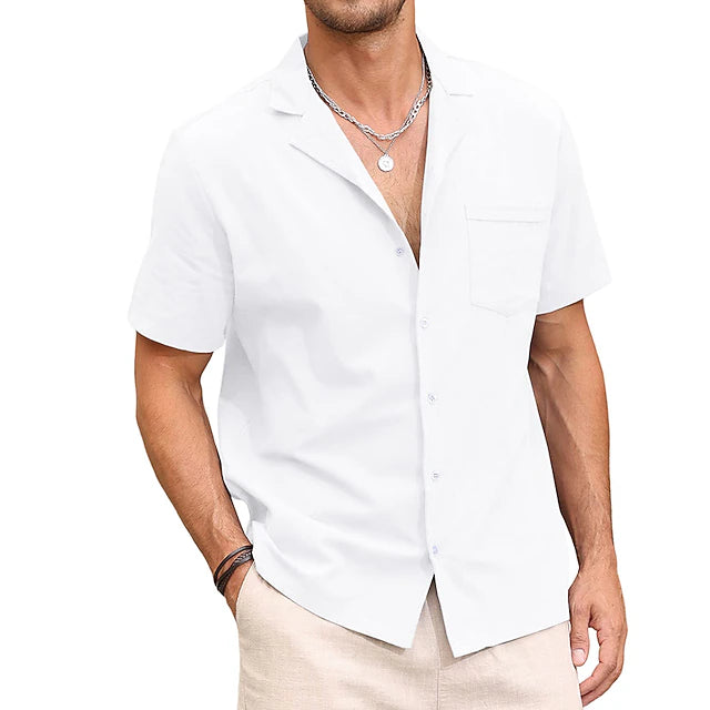 Camisa Brisa de Lino - Blanco