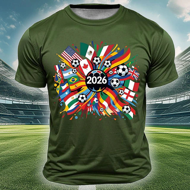Camiseta International Football Cup 2026 - Verde