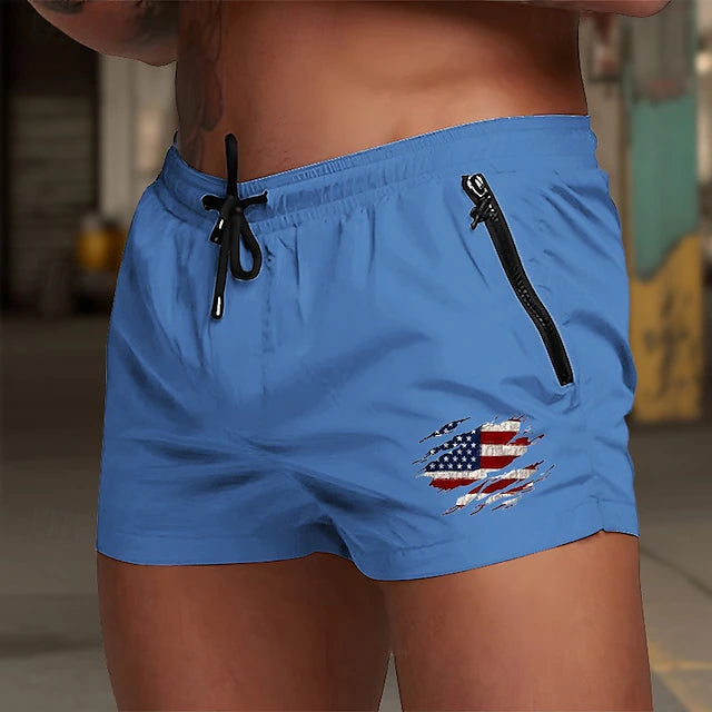 Short Swim Zip Core - Azul real