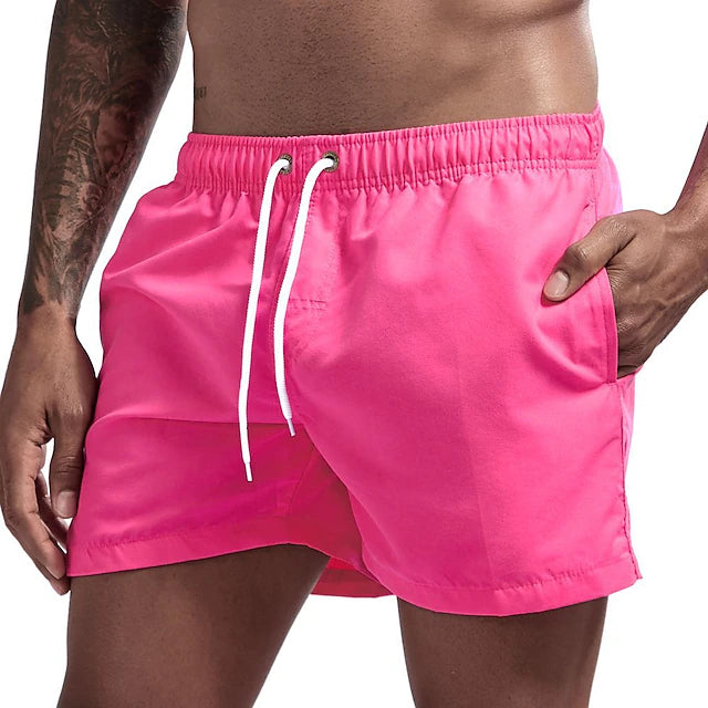 Short Swim Core con Cordón - Vermelho Rosa